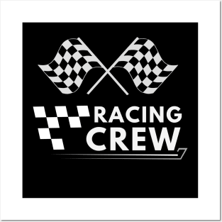 Racing  Crew Race Car Parties Parents Pit Racing Drag Dress T-Shirt Posters and Art